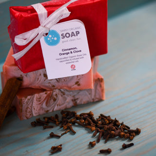 Cinnamon, Orange & Clove Organic Bar Soap