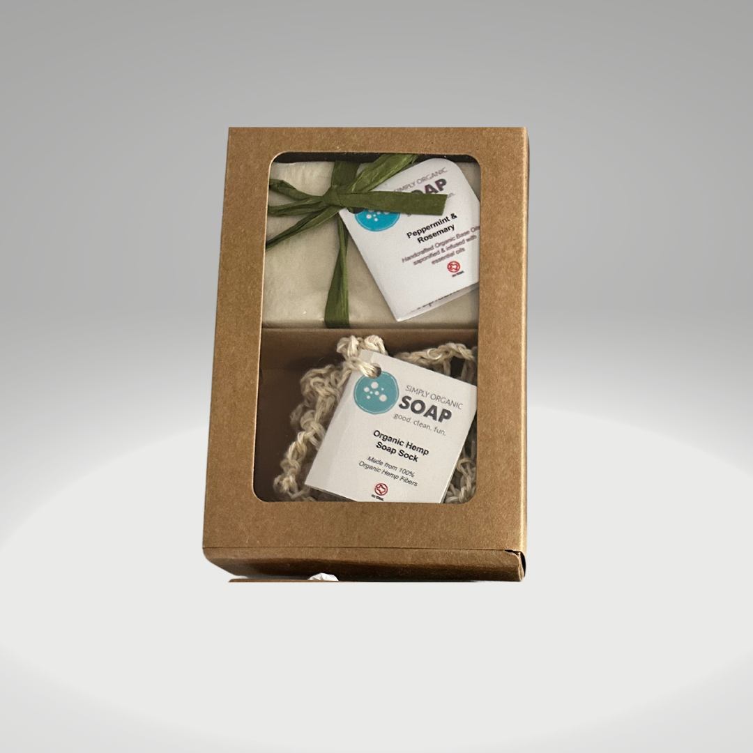 Soap & Soap Sock Gift Box